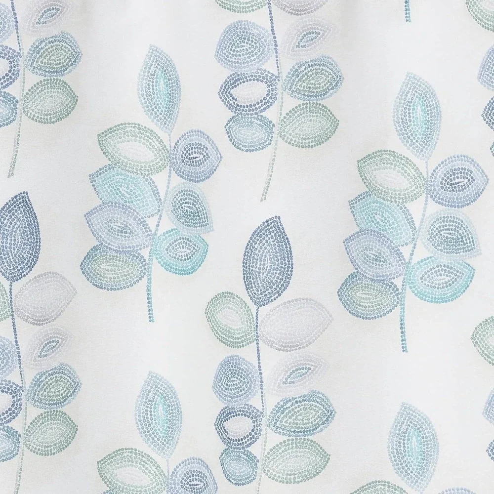 CROSCILL Mosaic Leaves Spa Cream & Blue Colors 70